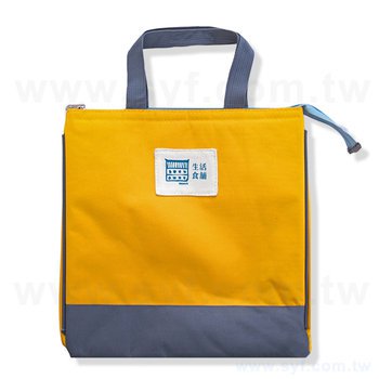 牛津布内襯海绵EVA拉鏈保温袋W30*H32*D17cm-可加LOGO客製化印刷_1